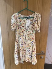 ZARA Floral Mini Dress Size M