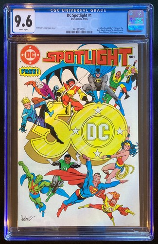 Spotlight dc 1985 cgc - dc,