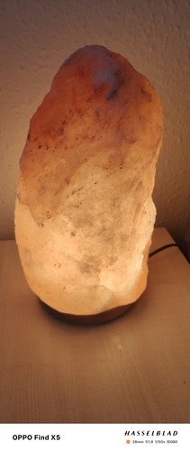 15kg himalayan salt - 12-15kg, lamp