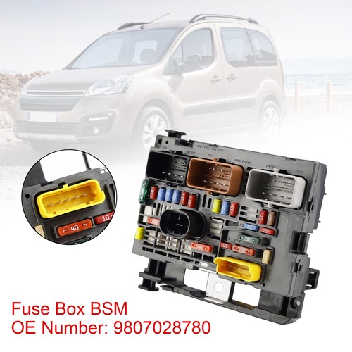 Fuse box bsm 9807028780 for - 9807028780,