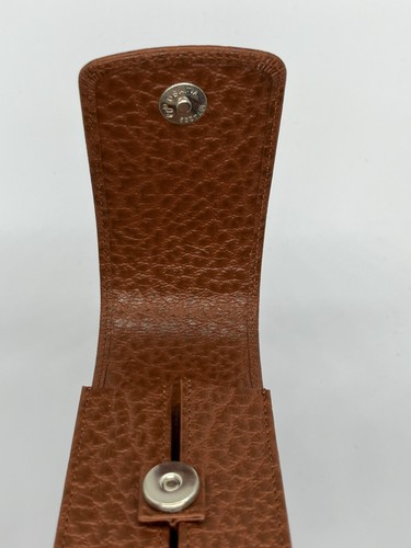 Montblanc glove cognac leather - glove,