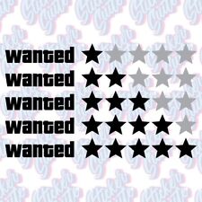 GTA Style Wanted Level Sticker