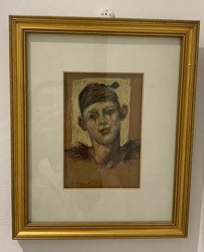 Clown ken moroney pastel - clown,