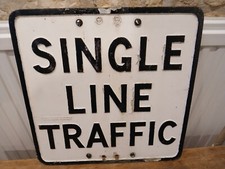 Single line traffic vintage