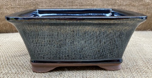 Silver glazed rectangular - glazed,