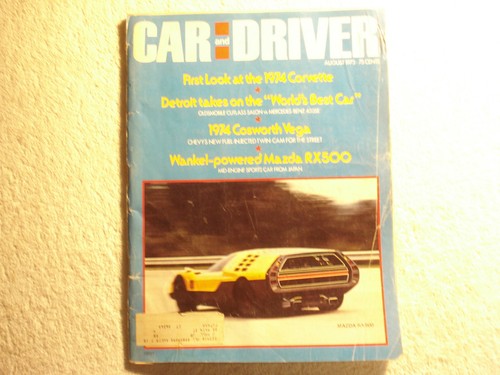 Car and driver - and, august