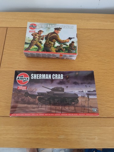New unbuilt airfix - unbuilt, british