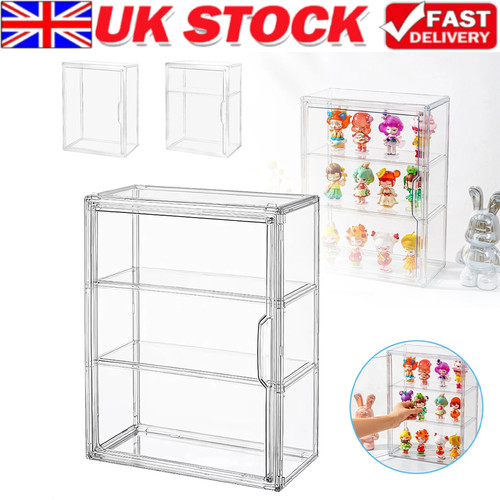 Acrylic display box tiers - acrylic, 3