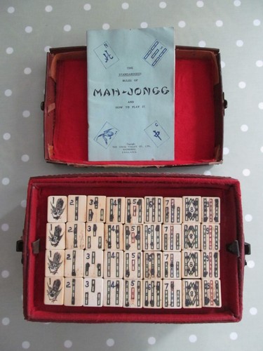 Vintage bovine bone bamboo - vintage,