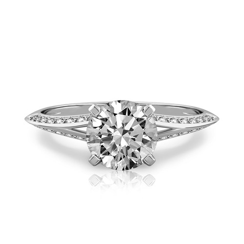 Platinum diamond ring for - diamond,