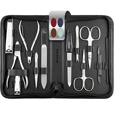 Solingen Manicure Set for Women and Men - 12 pcs kit - Made in Germany incl.