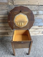 Antique Oak Sewing Box