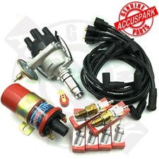 AccuSpark Electronic Ignition Performance Pack E-Type Jaguar 4.2 Lucas 25D6 BLK 