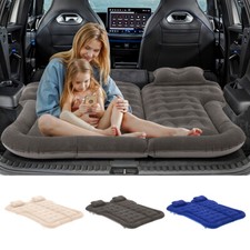 Inflatable SUV Mattress Camping Car Air Double Bed Electric Pump Raised Airbed