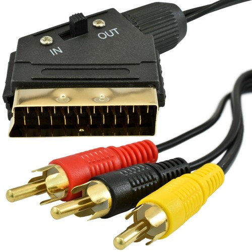 Scart x rca cable - x,