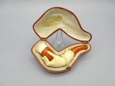 Antique carved Meerschaum pipe
