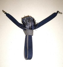 VINTAGE BLUE JAPANESE SILK