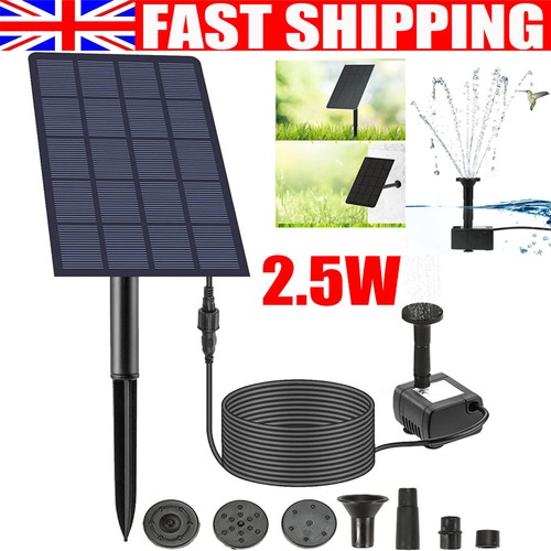 Solar fountain with - 2.5w,