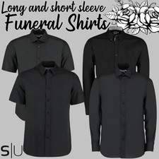 Mens Long Short Sleeve Shirt