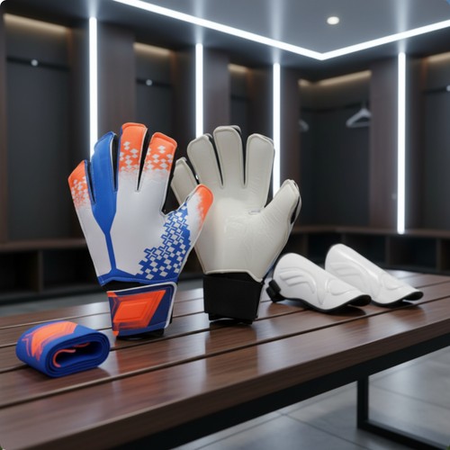 Football goalkeeper gloves - football,