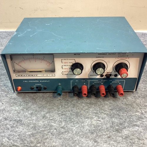 Heathkit 2718 tri - tri, power