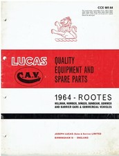 HILLMAN MINX HUMBER HAWK