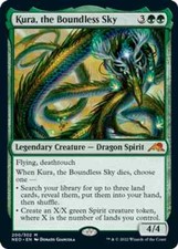 MTG ~ KAMIGAWA NEON DYNASTY  ~ KURA, THE BOUNDLESS SKY