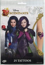 Party Favours / Party Bags 25 Packs Disney Descendants Tattoos [25 Tattoos Pack]