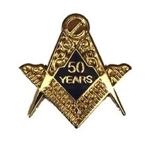 Masonic 50 Years a Mason