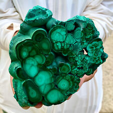 1.3LB Natural Malachite Flake Quartz Crystal Luster Mineral Samples Healing