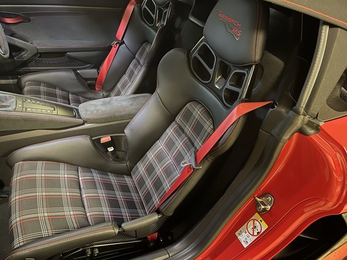 Porsche seat inserts