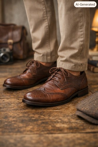 Men bertie brogue derby - bertie,