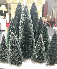 Vintage Bottle Brush Trees Lot