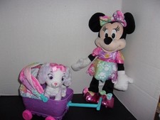 Disney Junior Minnie Mouse Waggin' Wagon Talks & Sings Puppy & Stroller