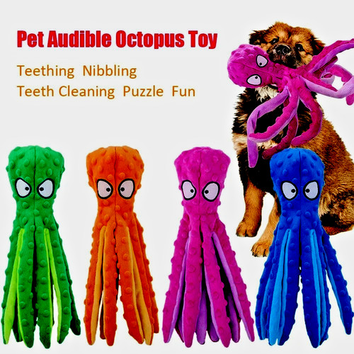 Dog toys octopus non - dog, non-stuffed