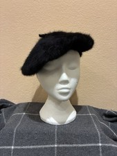 Kangol Womens Black Angora