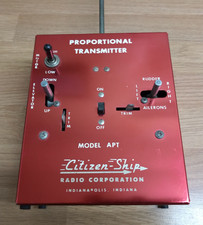 Vintage Citizen-Ship Model APT Proportional Radio Control Transmitter