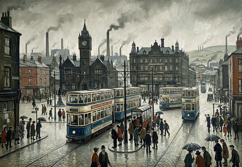 Sheffield trams - sheffield,