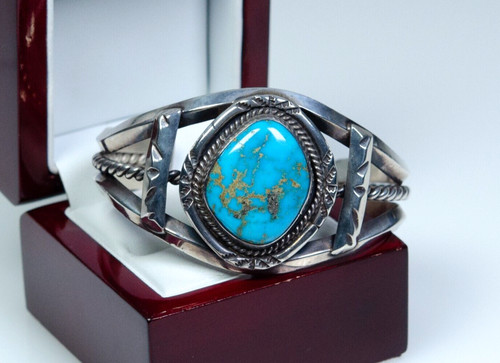 Silver vintage bracelet - -,