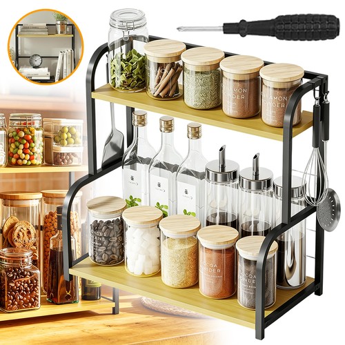 Kitchen worktop storage shelf - kitchen,