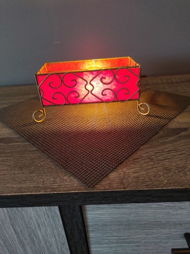 Mcm fiberglass shade lamp - mcm,