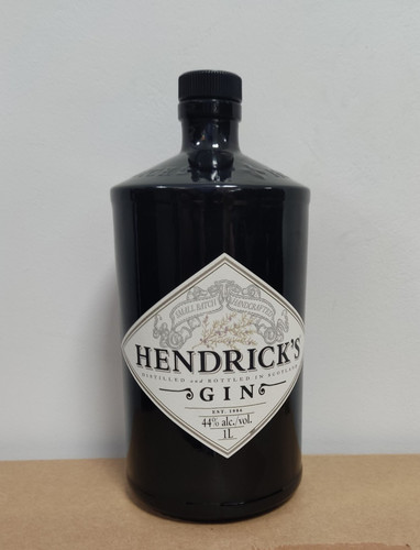 Empty hendricks gin glass - hendricks,
