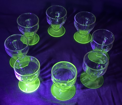 Art deco uranium - deco, glasses