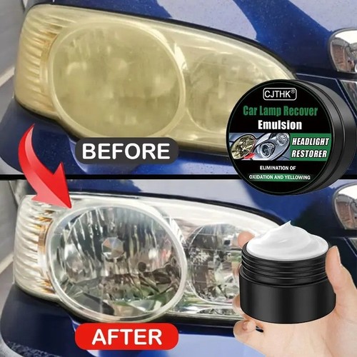 Car headlight restoration kit - car,