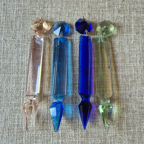 Glass chandelier crystal - 4,