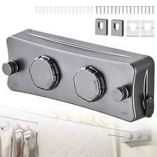 Line retractable clothes - line,