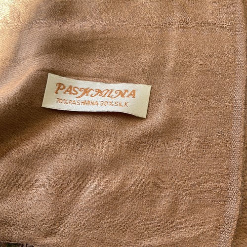 Pashmina brand pale rust - brand,