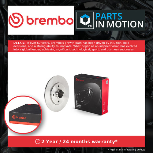 Brake discs pair - 2x, fits