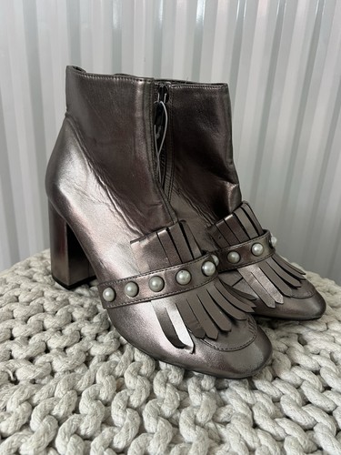 Primark metallic ankle boots - metallic,