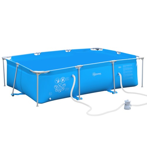 Outsunny steel frame - outsunny, pool